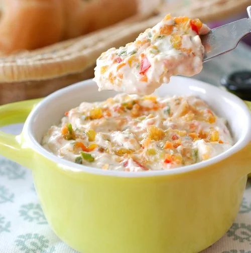 Vegetable Cream Cheese Spread Recipe