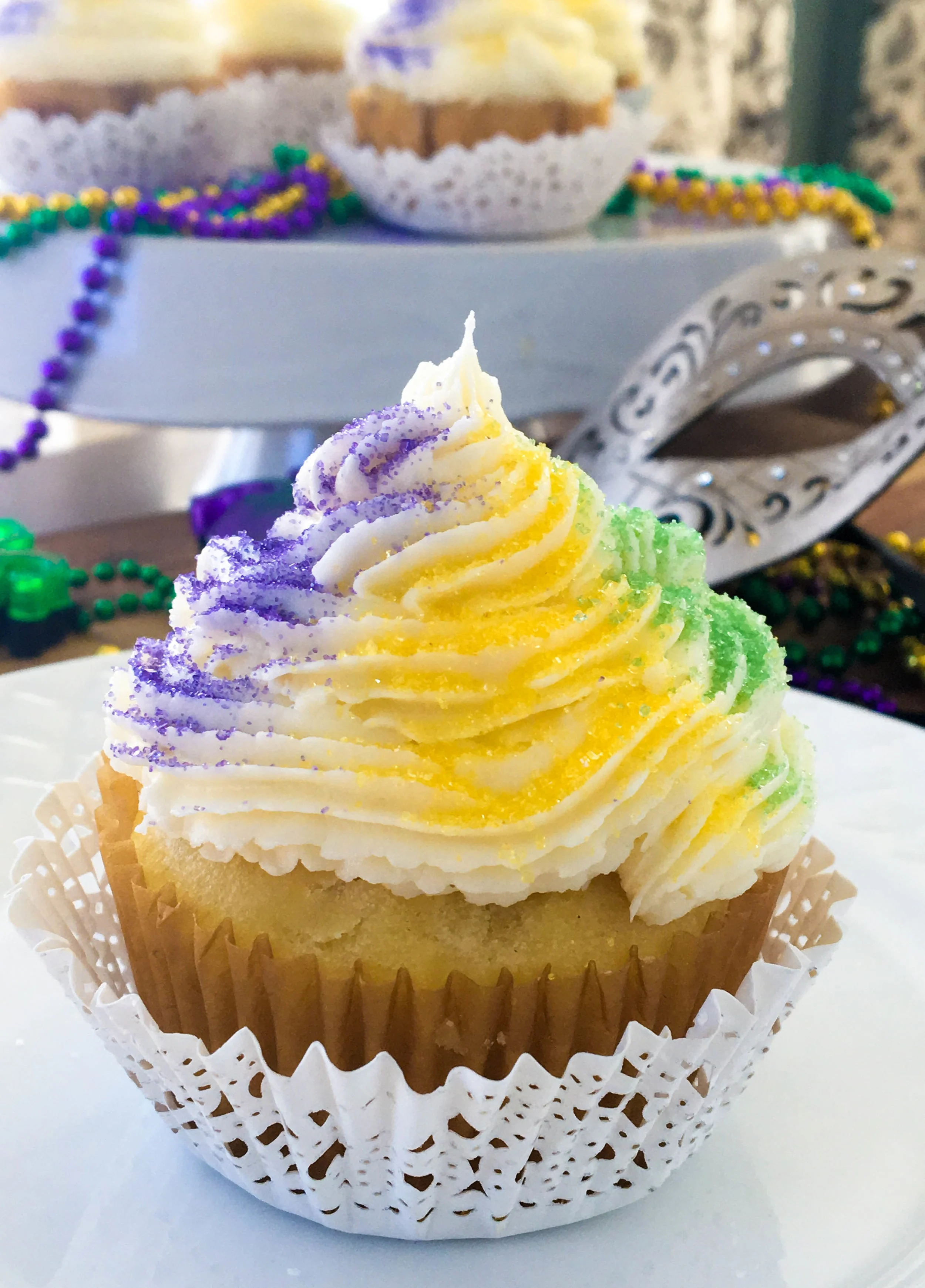 Mardi Gras King Cupcake Recipe