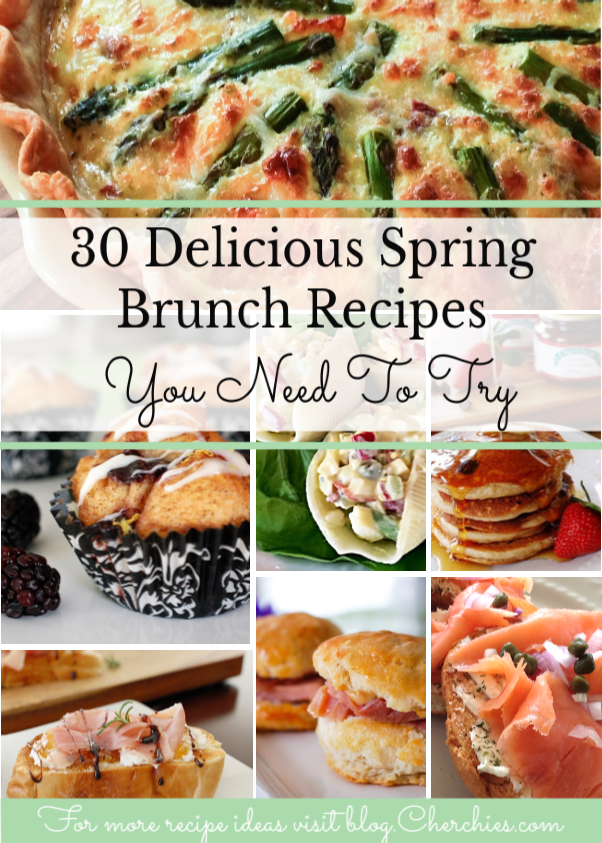 Spring Breakfast Menu Spring Brunch Ideas