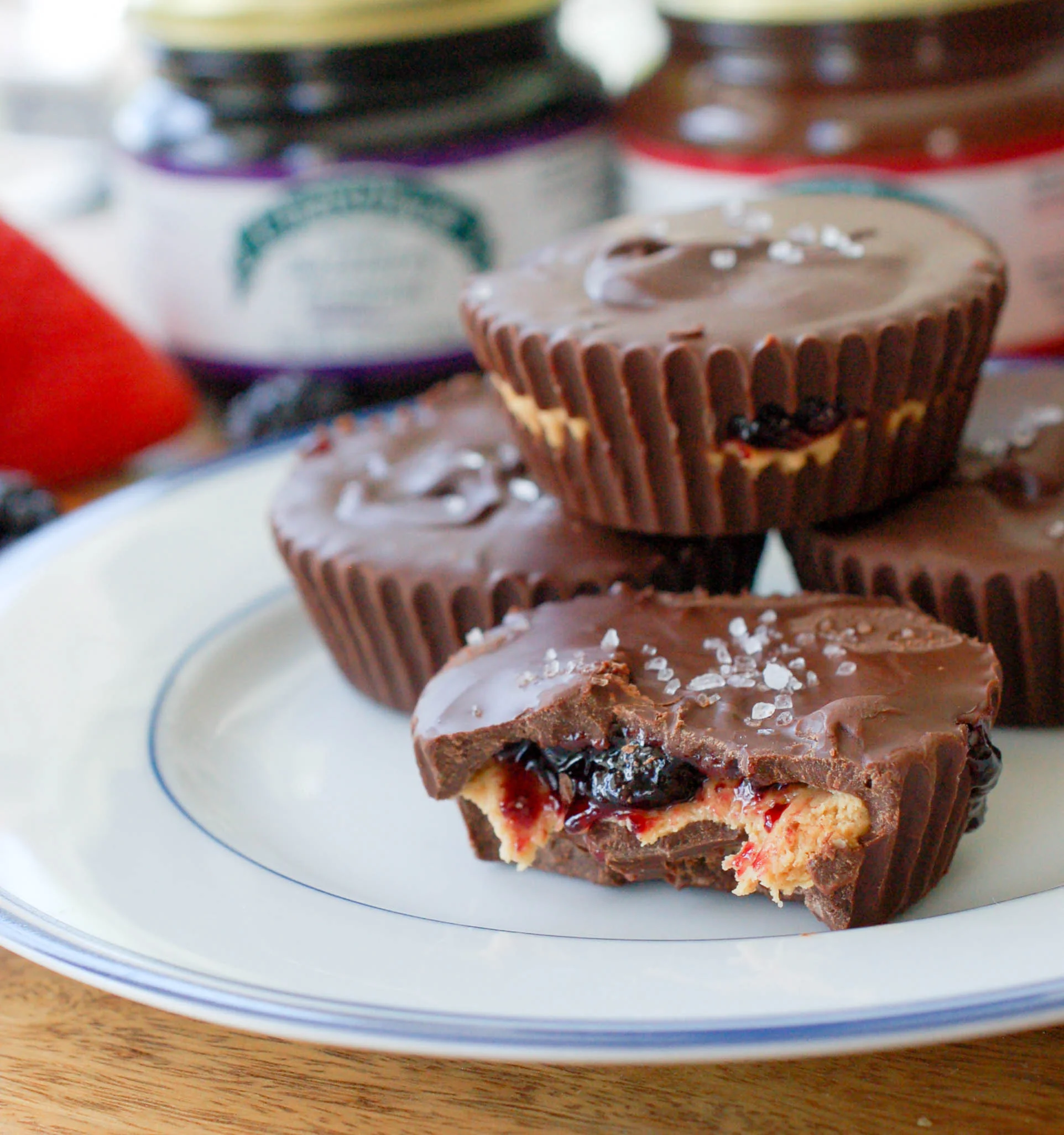 Peanut Butter and Jelly Chocolate Cups Recipe