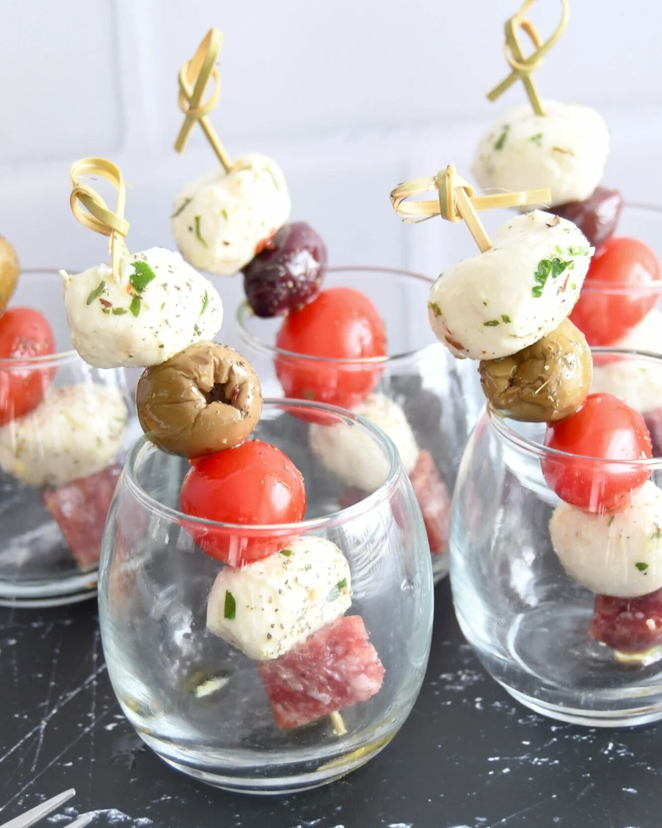 Herbed Antipasto Skewers Recipe