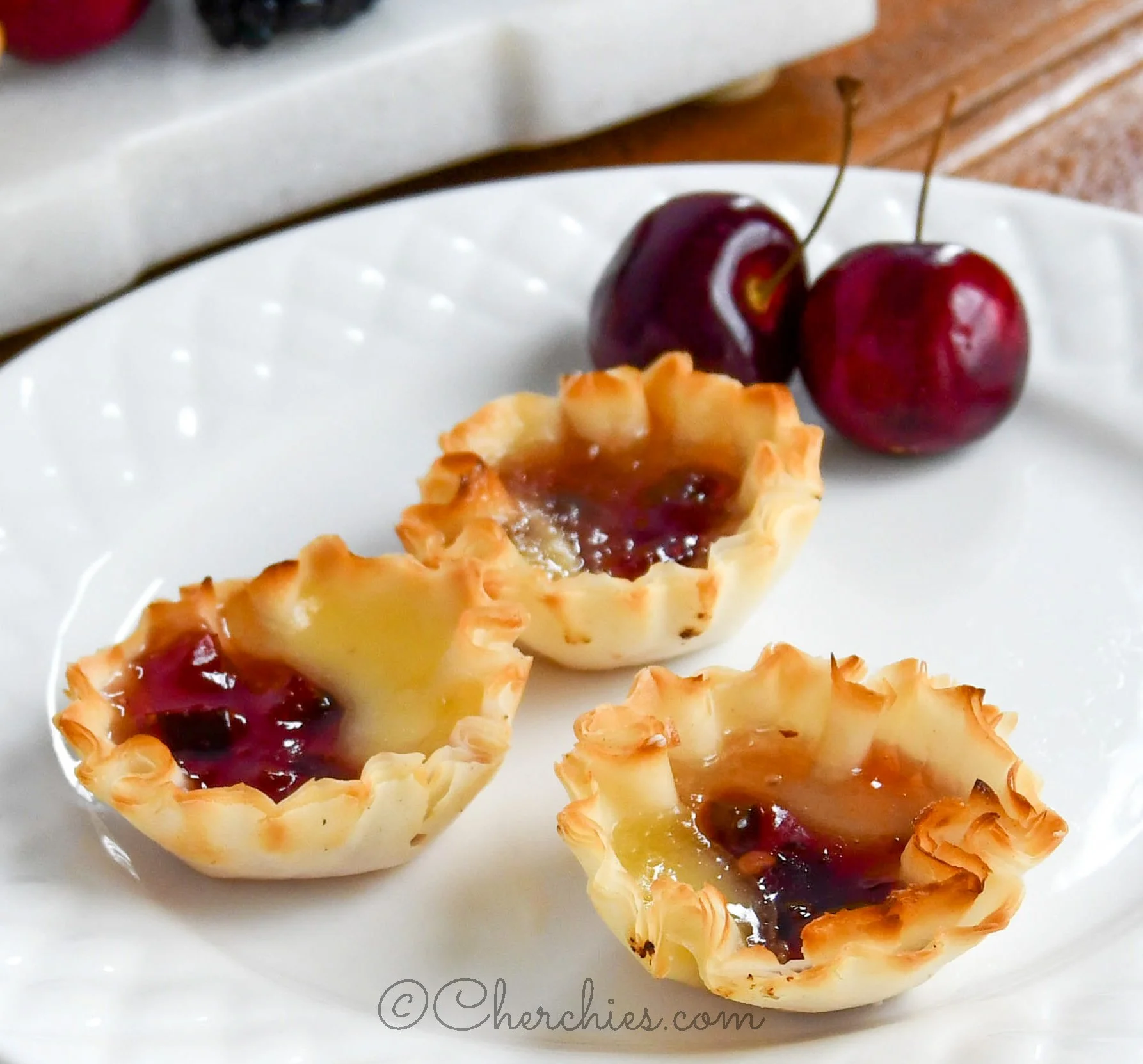 Hot Pepper Jam and  Brie Cups Recipe