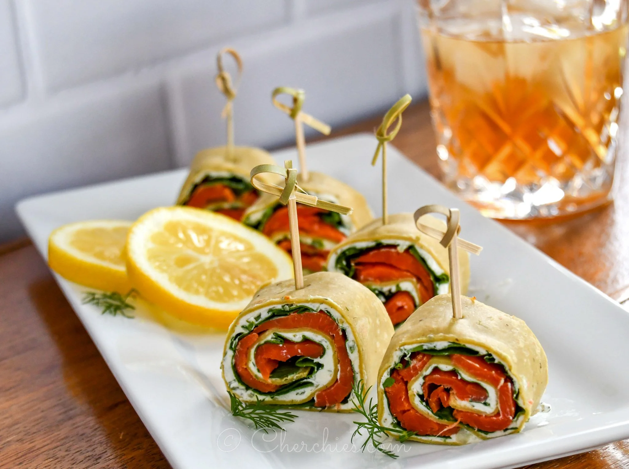 Salmon and Dill Rollups Recipe