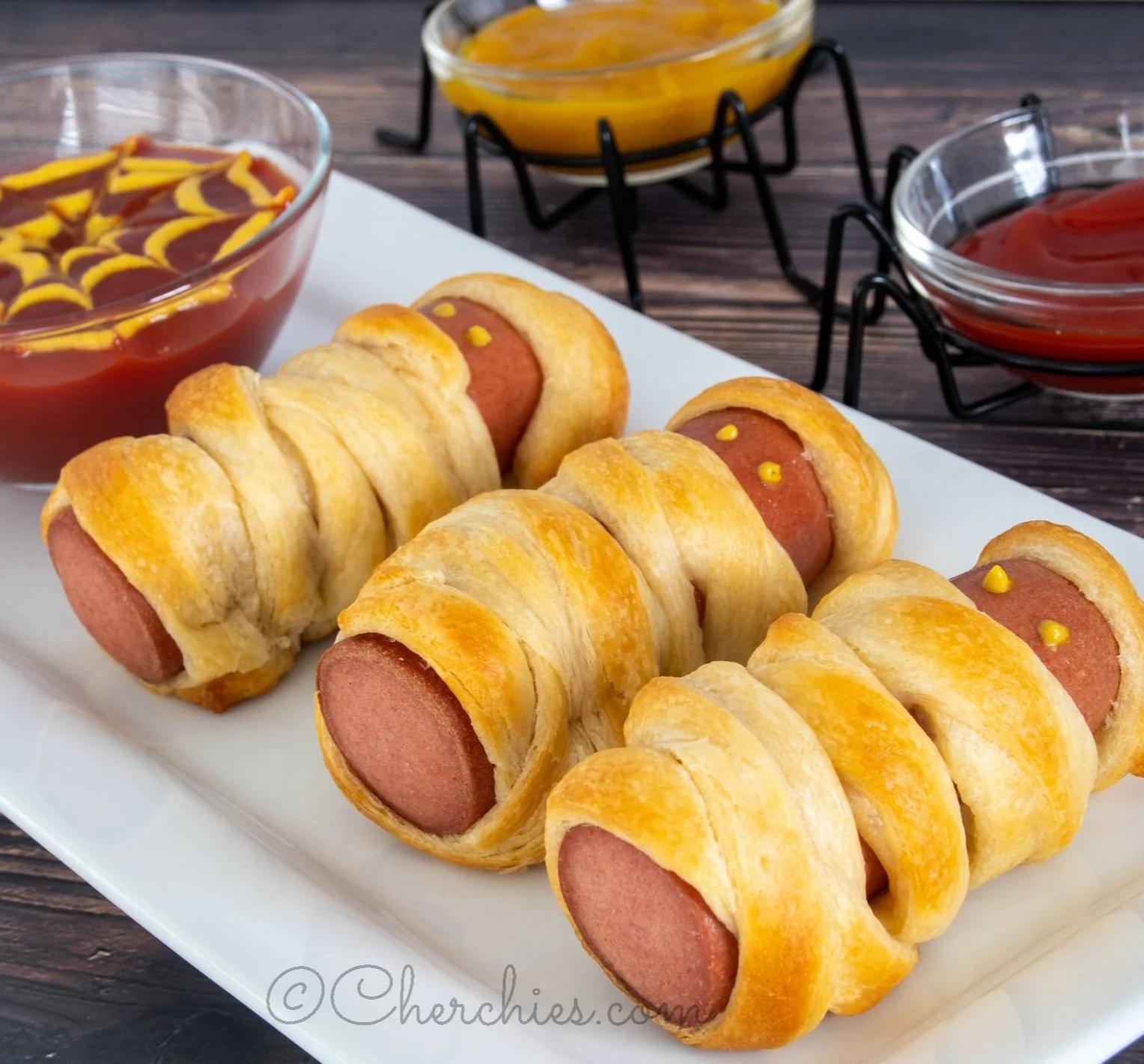 Champagne Party Weiner Mummy Recipe