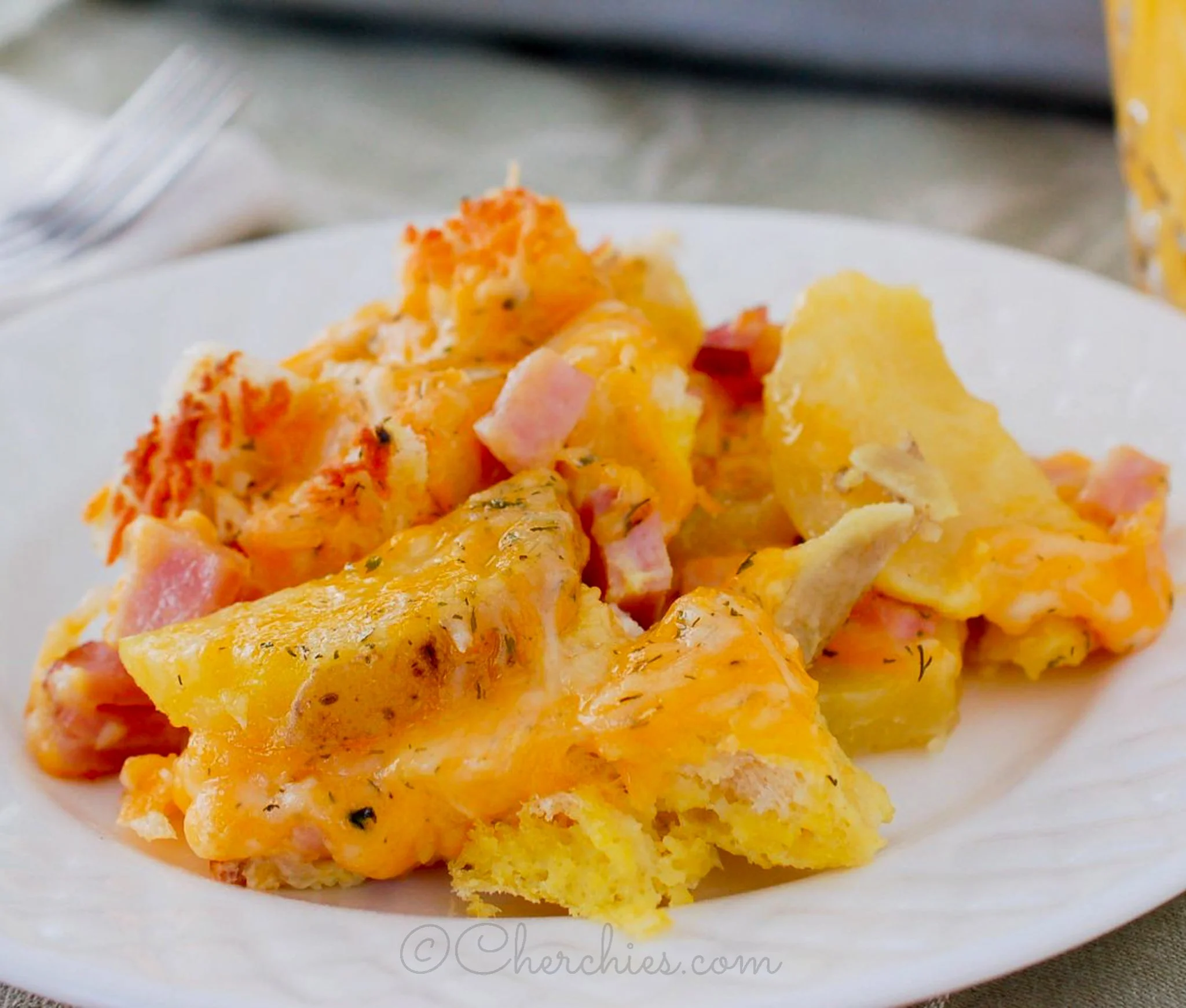 Canadian Bacon Egg Casserole Recipe