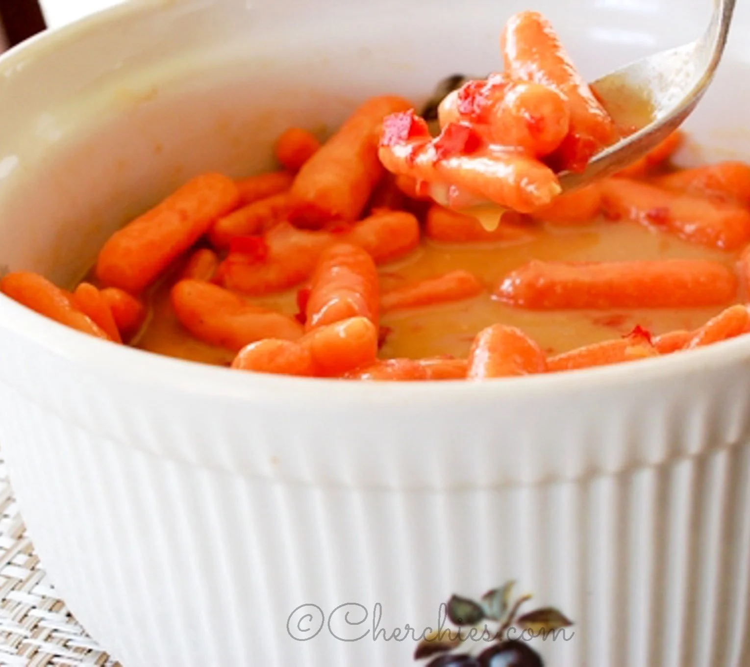 Pretty Glazed Carrots Recipe