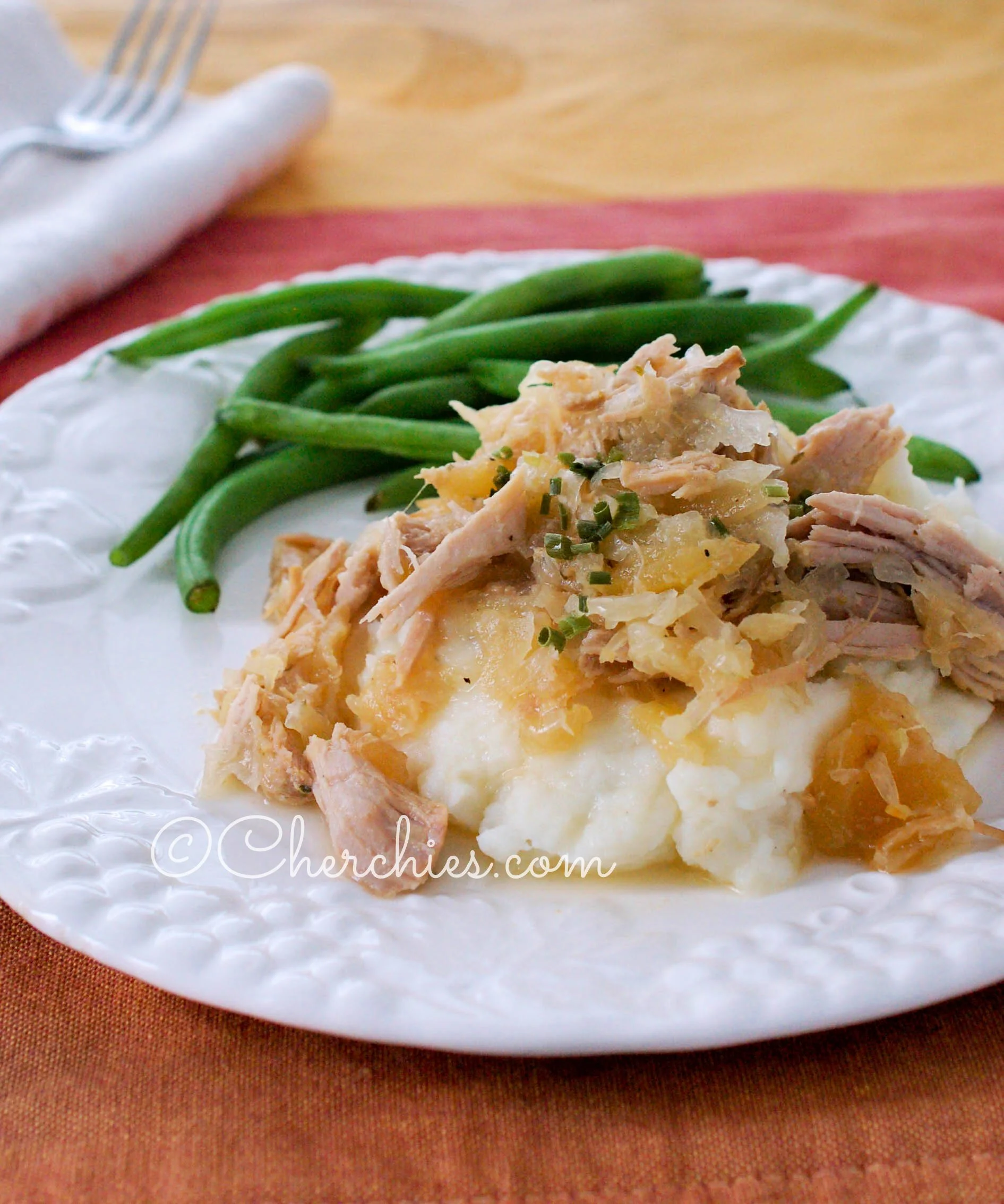 Pork, Apples, and Sauerkraut Recipe