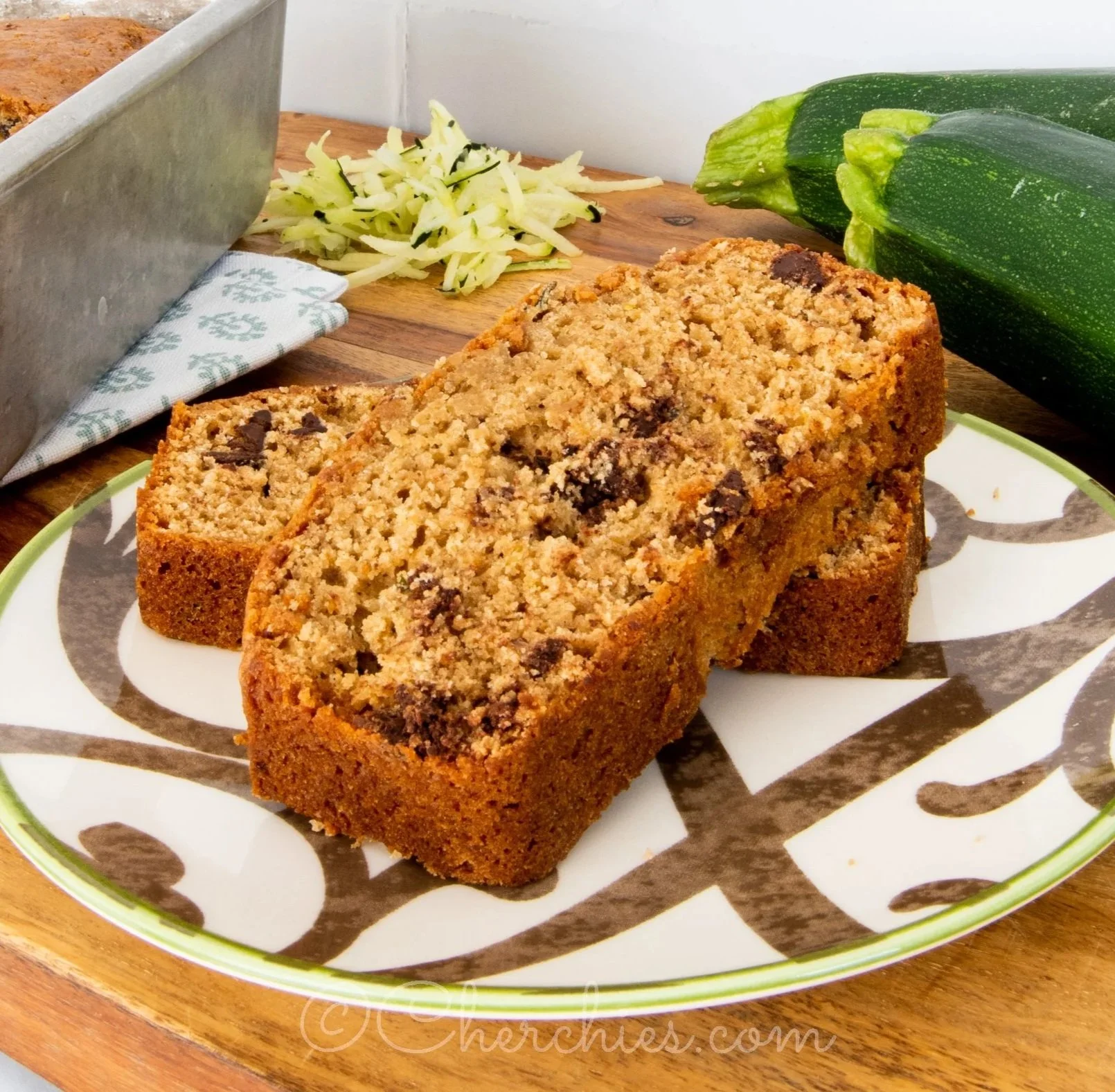 Zucchini Chocolate Chip Bread Recipe