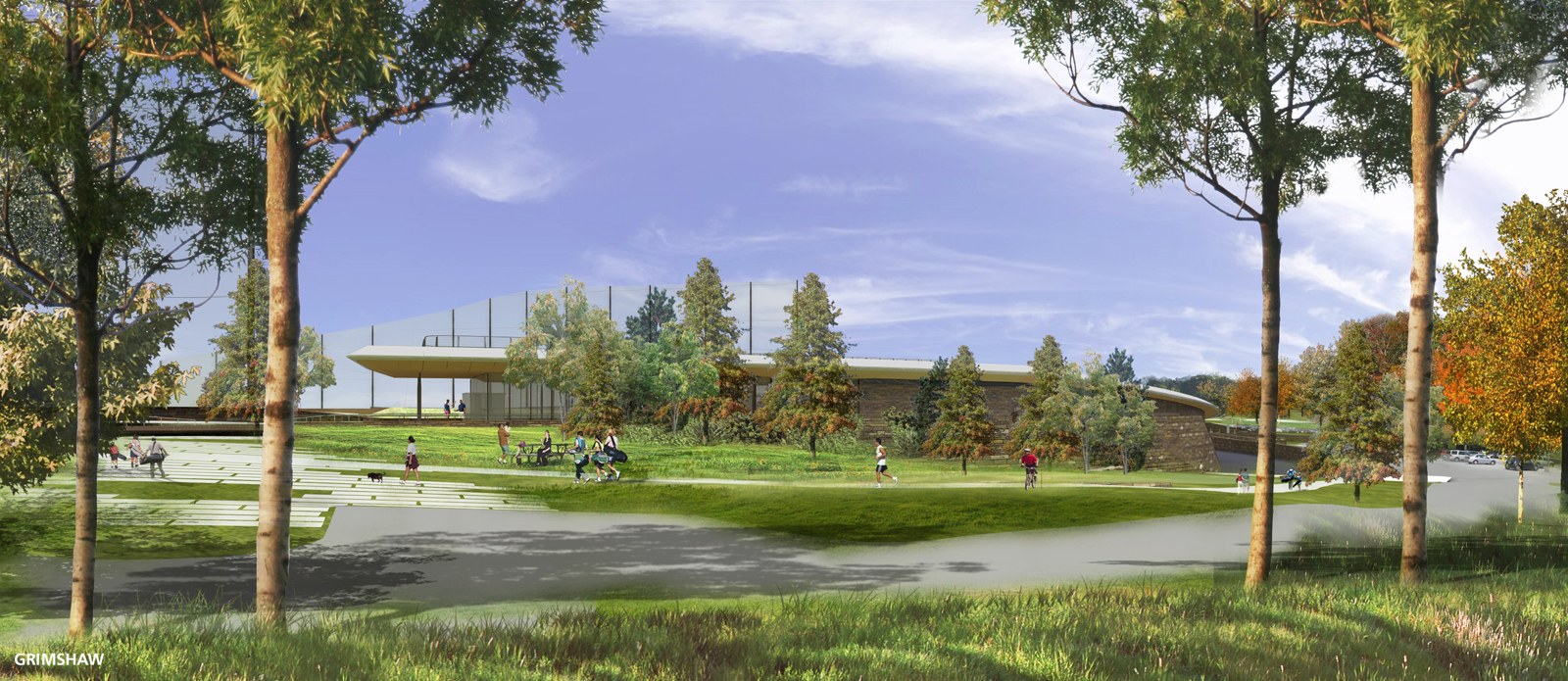 Croton Water Treatment Plant by Grimshaw Architects.