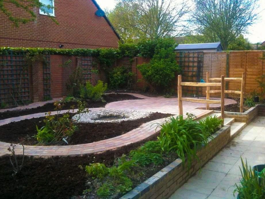 Garden for disabled client