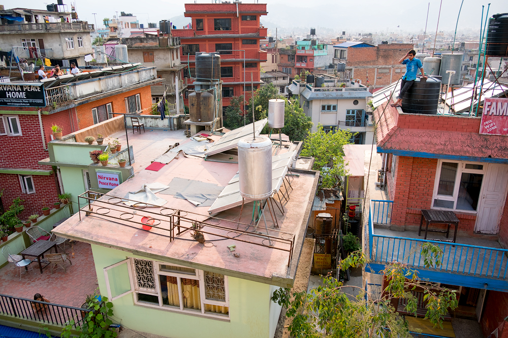 Kathmandu Roof tops, 2017