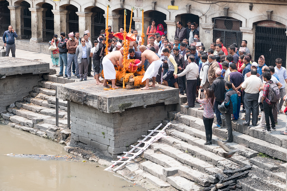 Bagmati River Side Cremation, Kathmandu, 2017