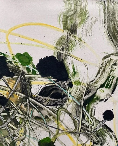  Untitled  5x7”  watercolor monotype 