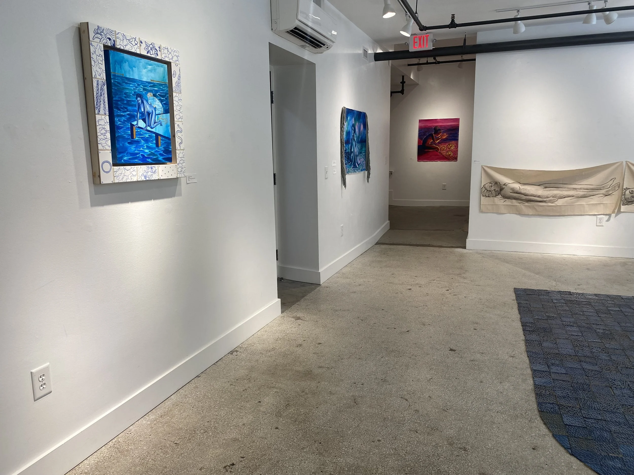  Snap shots from solo exhibition 