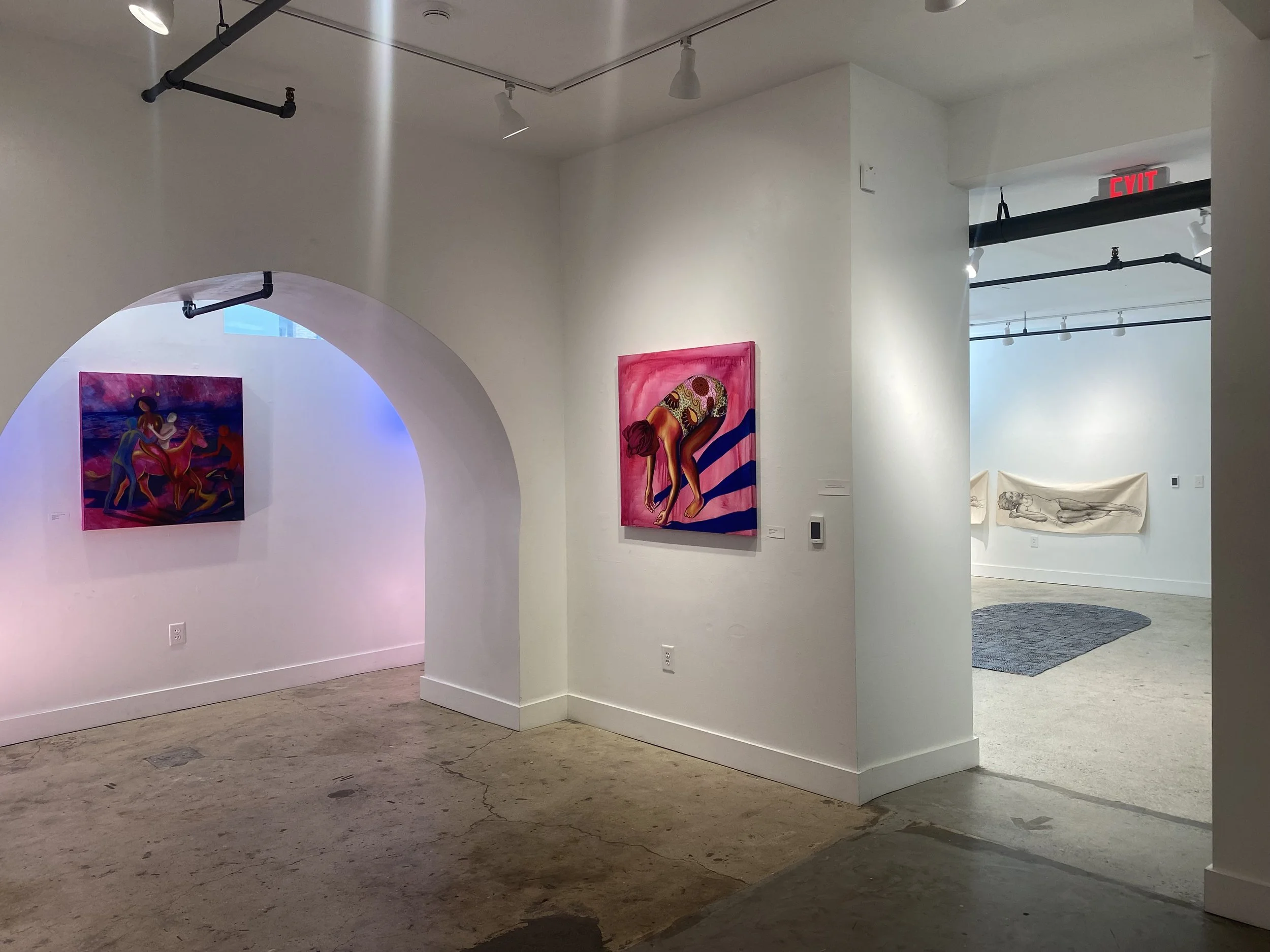  Snap shots from solo exhibition 