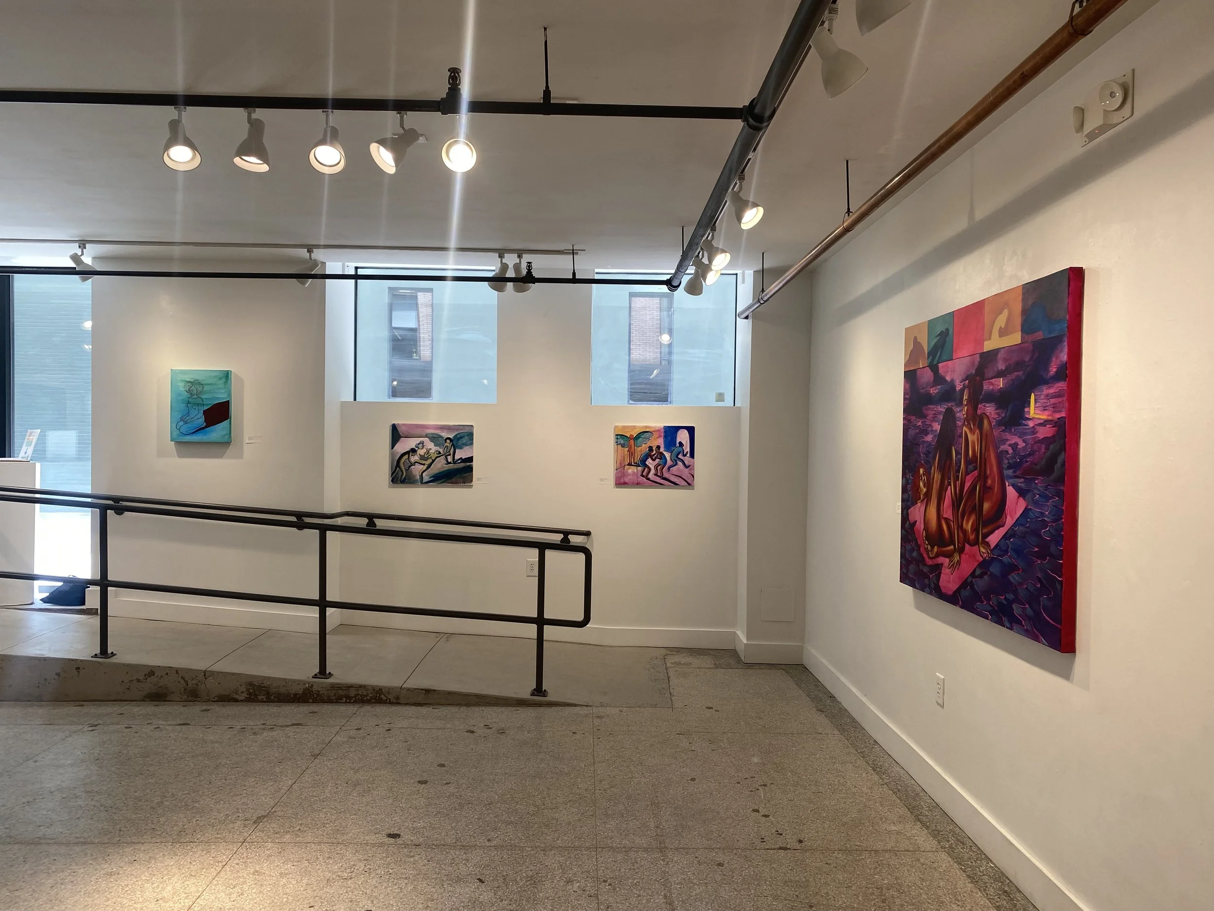  Snap shots from solo exhibition 