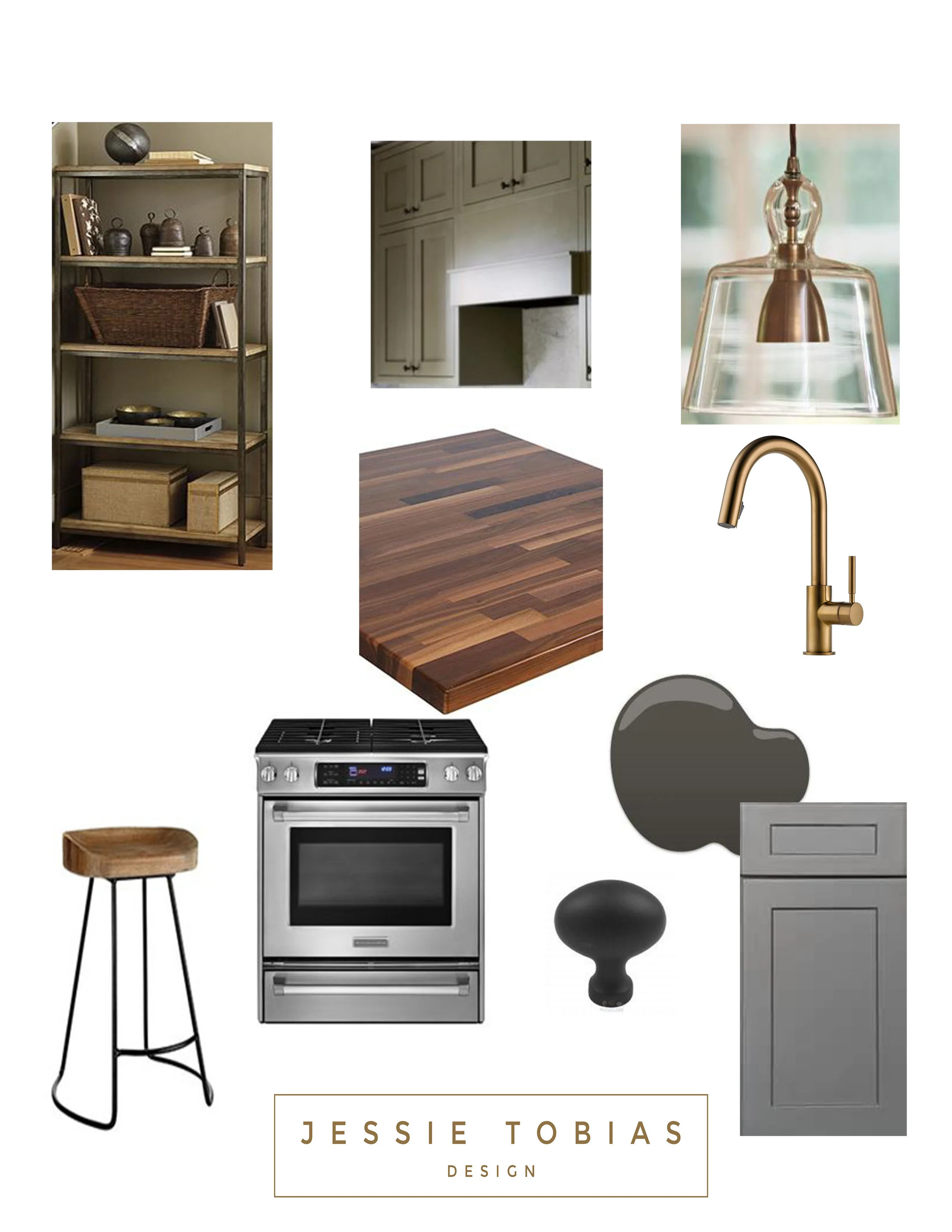 The kitchen. 