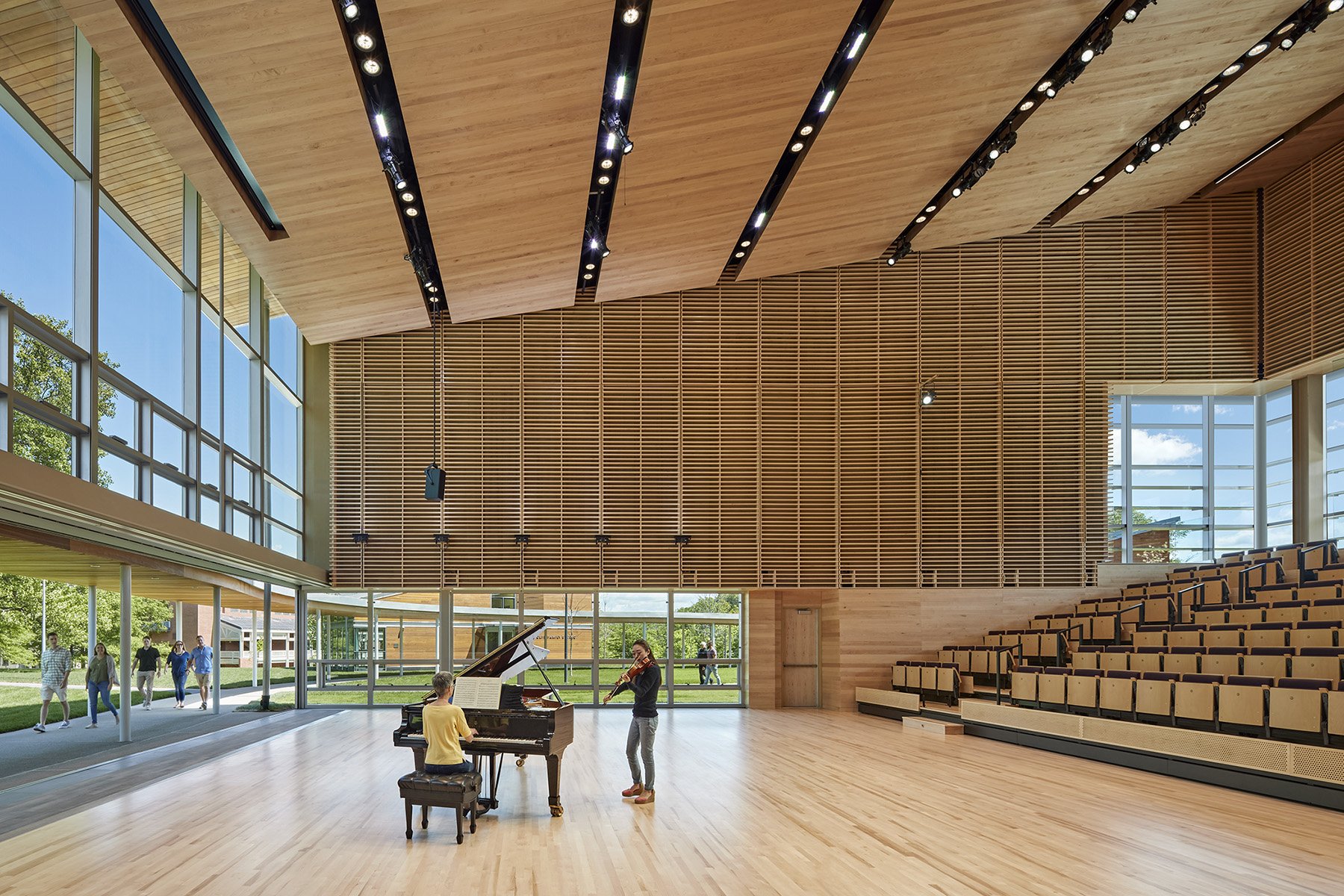 Linde Center for Music & Learning / Tanglewood Learning Institute - William Rawn Associates