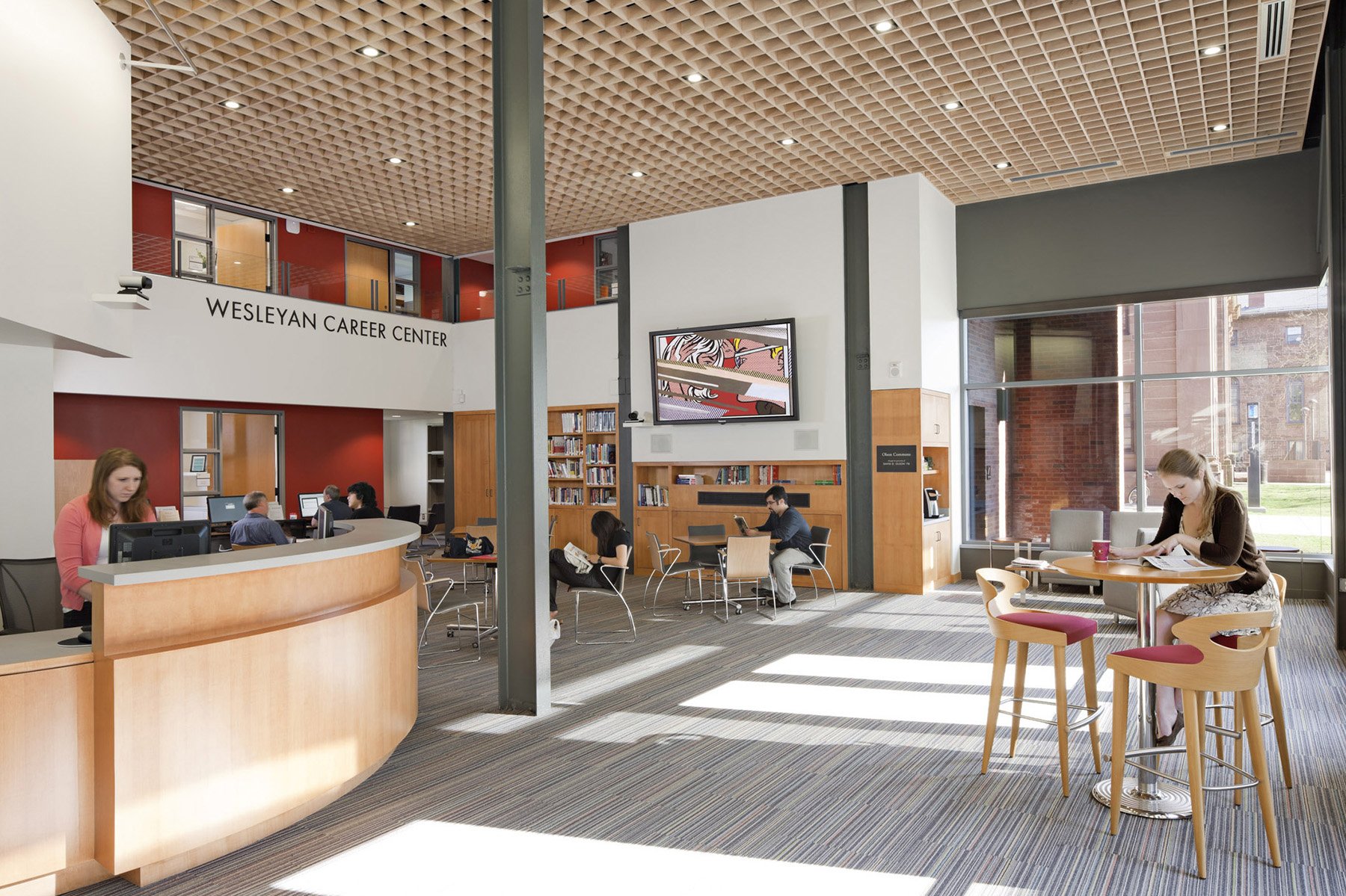 Wesleyan University / Art History Department & Career Center - Newman Architects