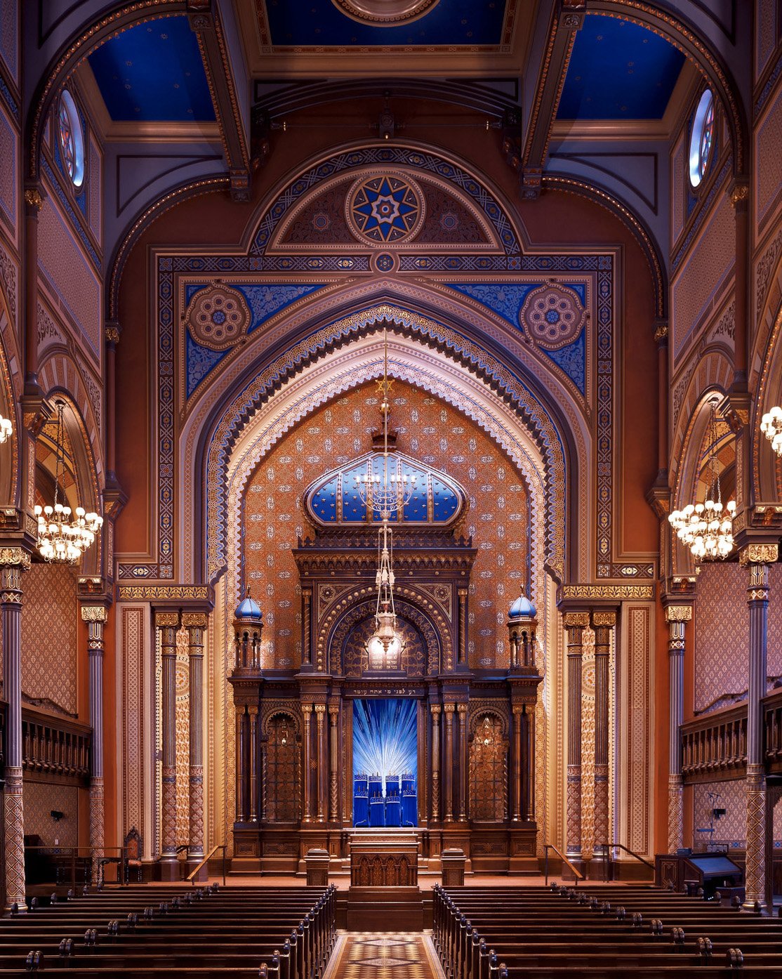 Ark Tapestry / Central Synagogue / New York, NY