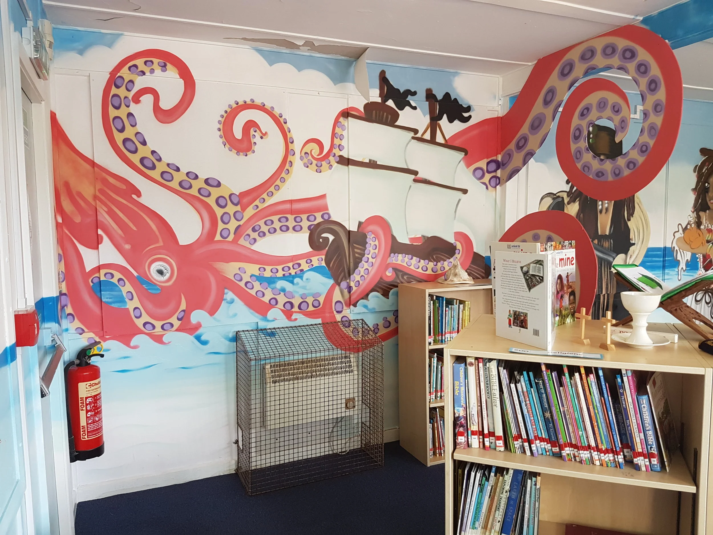 William Hildyard school library - years 4 to 6