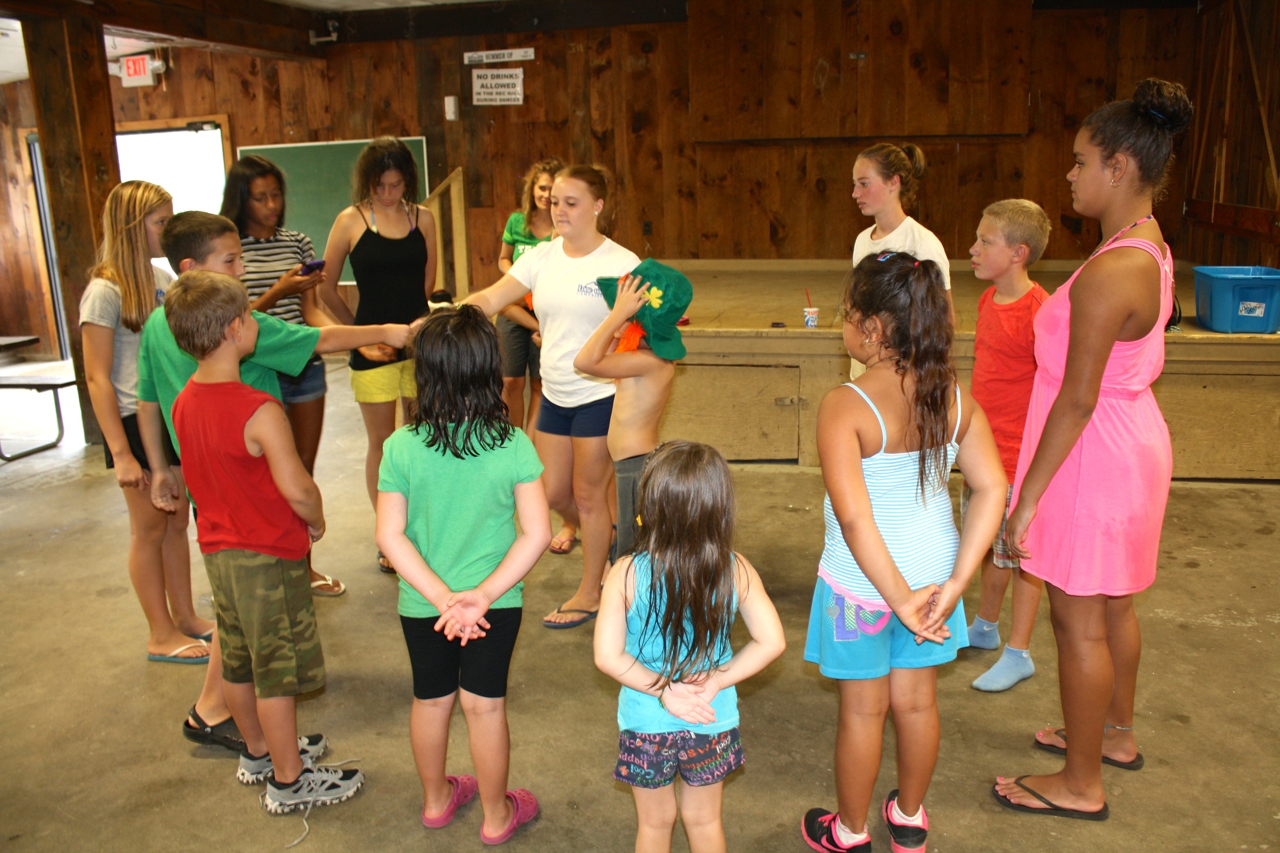 activities move inside during rain