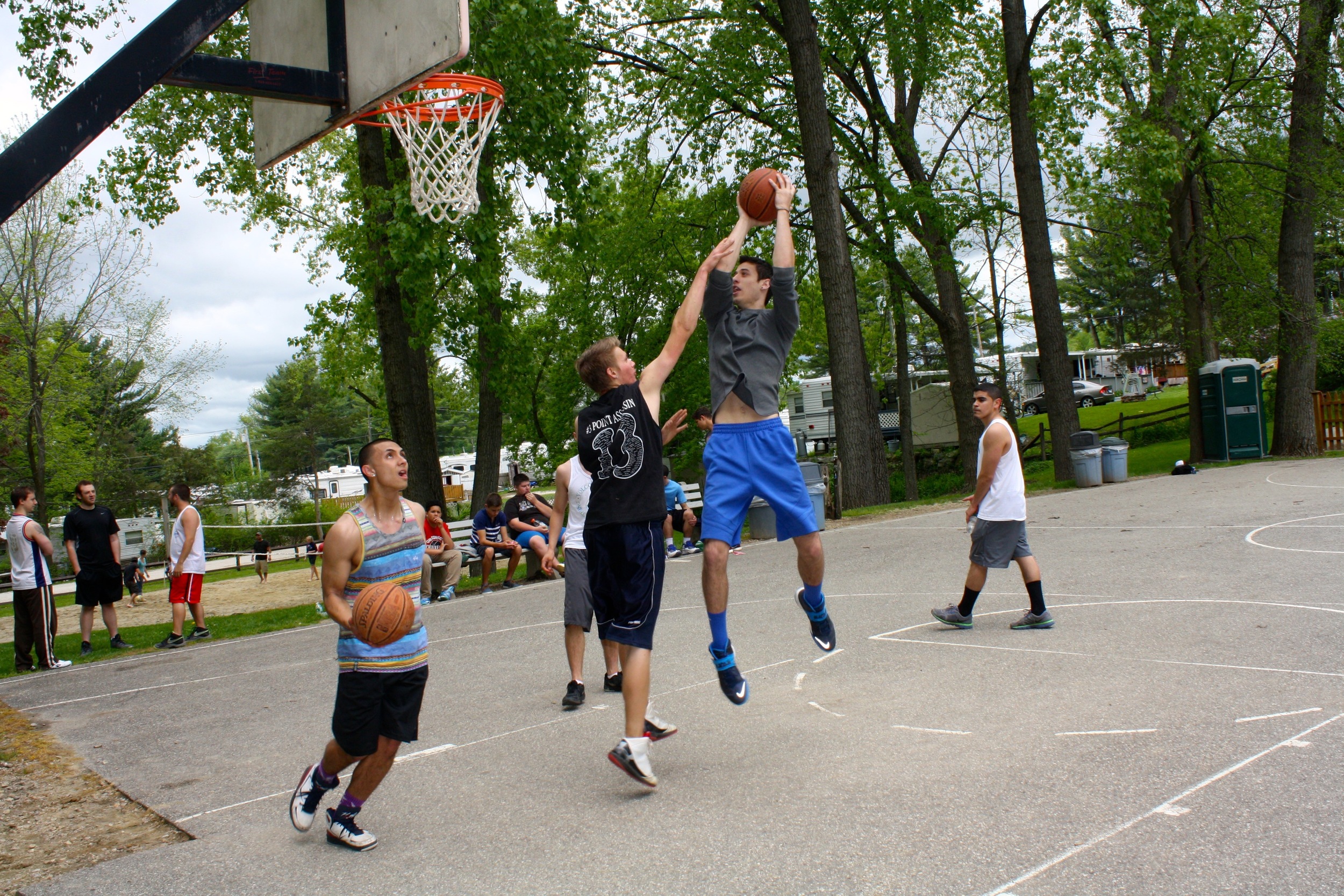 full basketball court