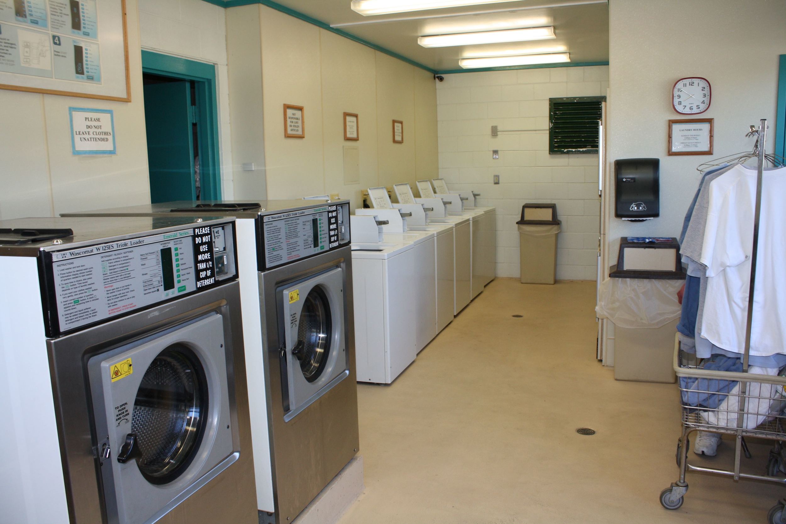 field laundry room