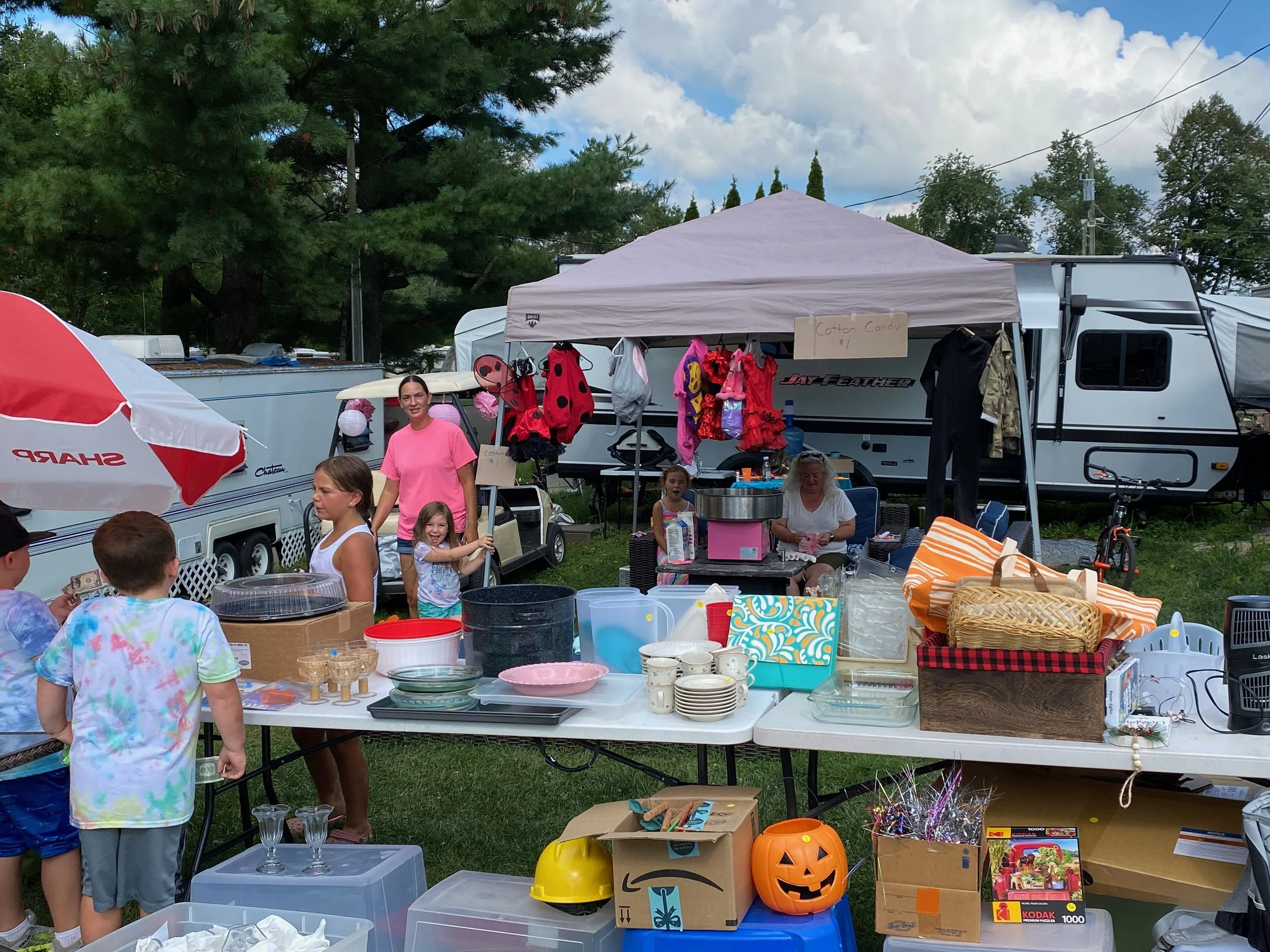 Tag Sale & Throwback — Lone Oak Campsites