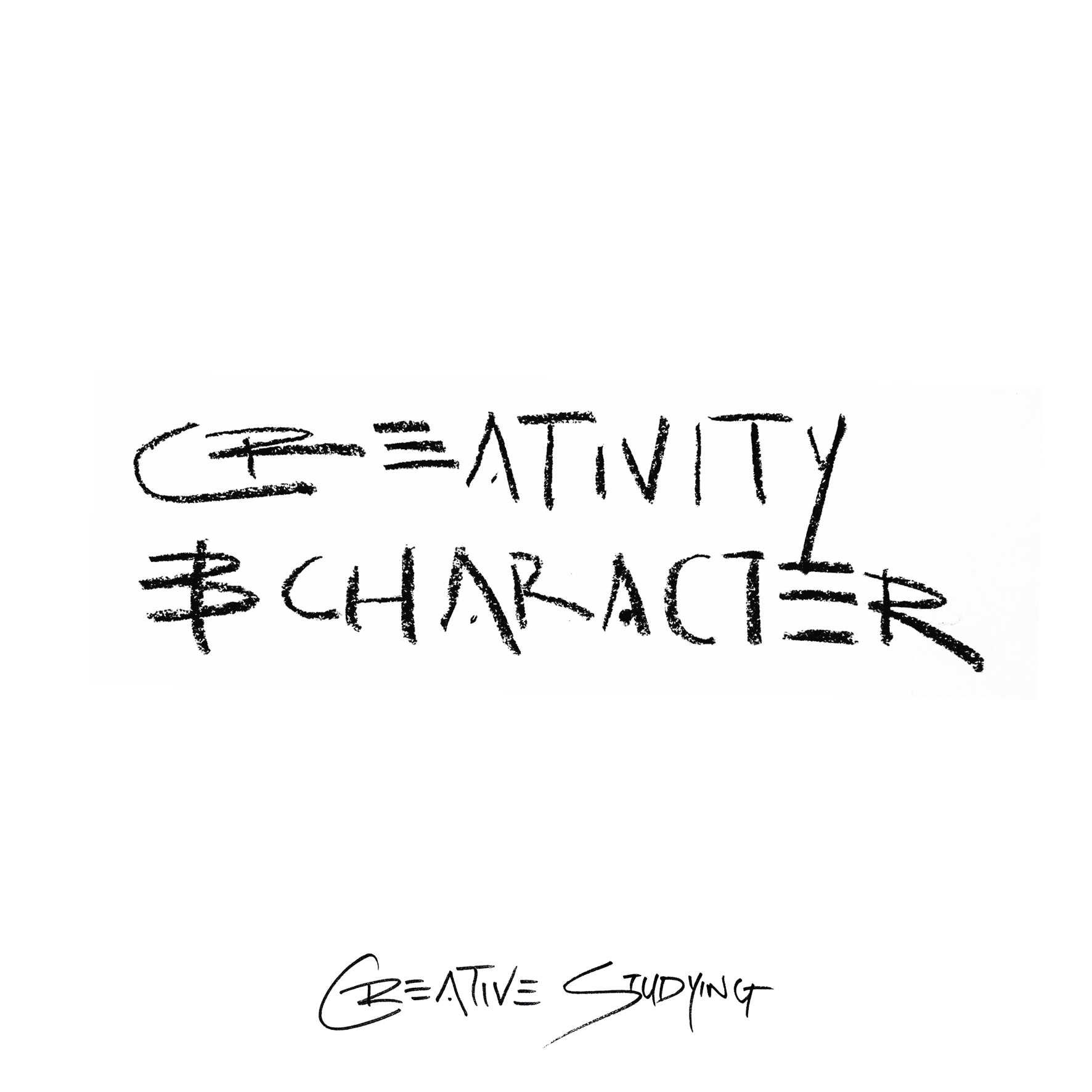 Creativity and character. The two things schools need to encourage in its students is creativity and character.