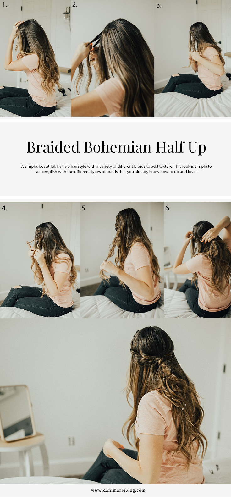 DIY This Boho Braided Half-Up Do — Bohyme®
