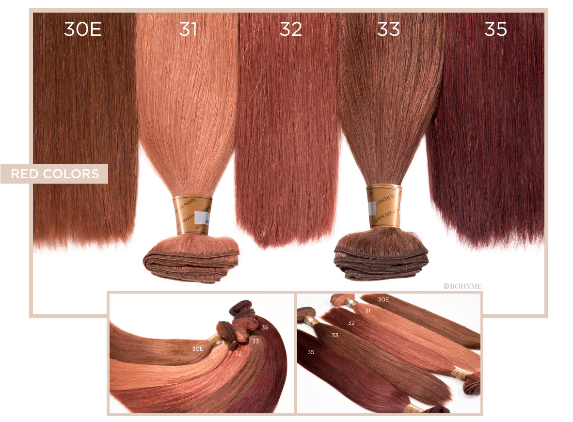 Red Colors 30E, 31, 32, 33, 35