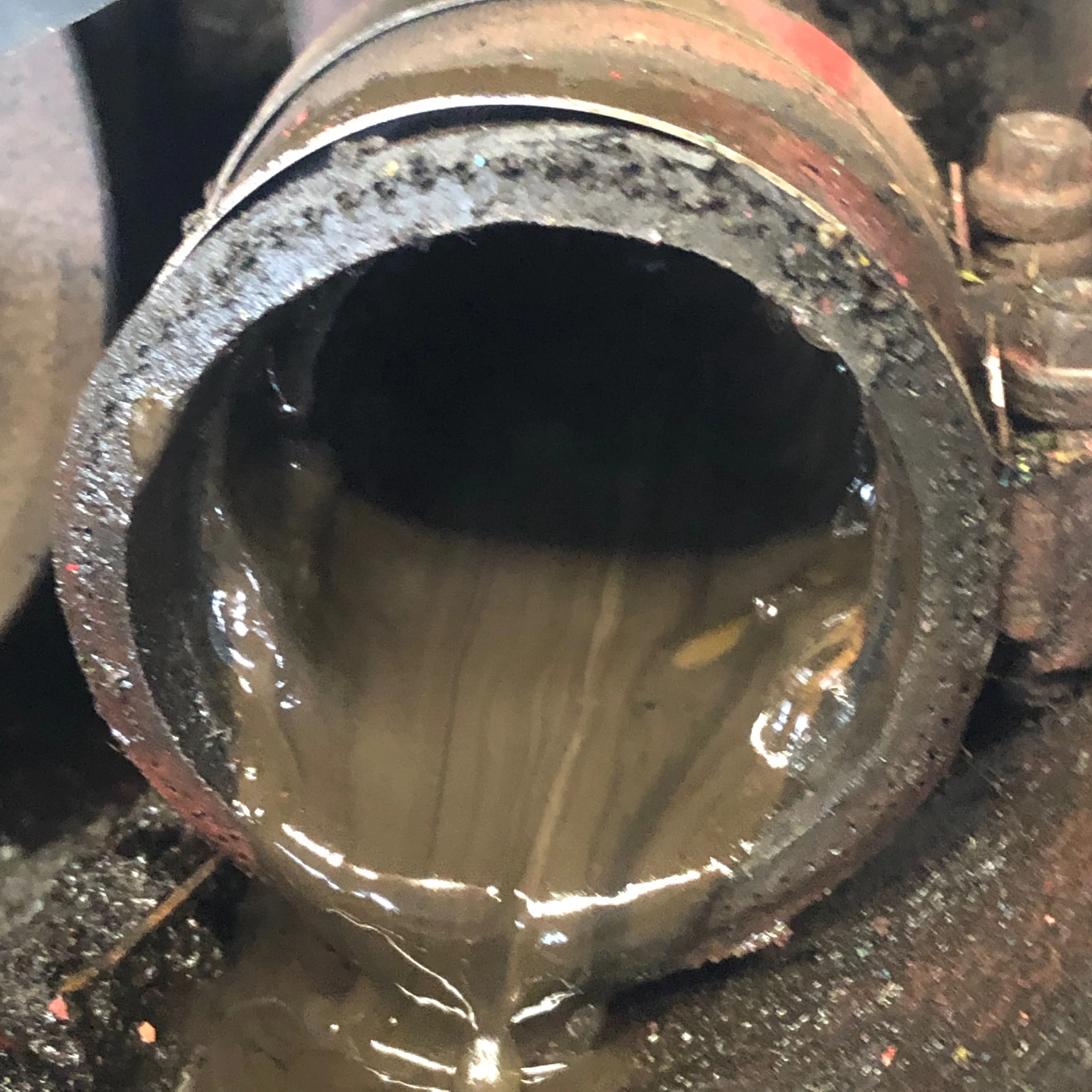 Sludge that comes out every time I drain the radiator.