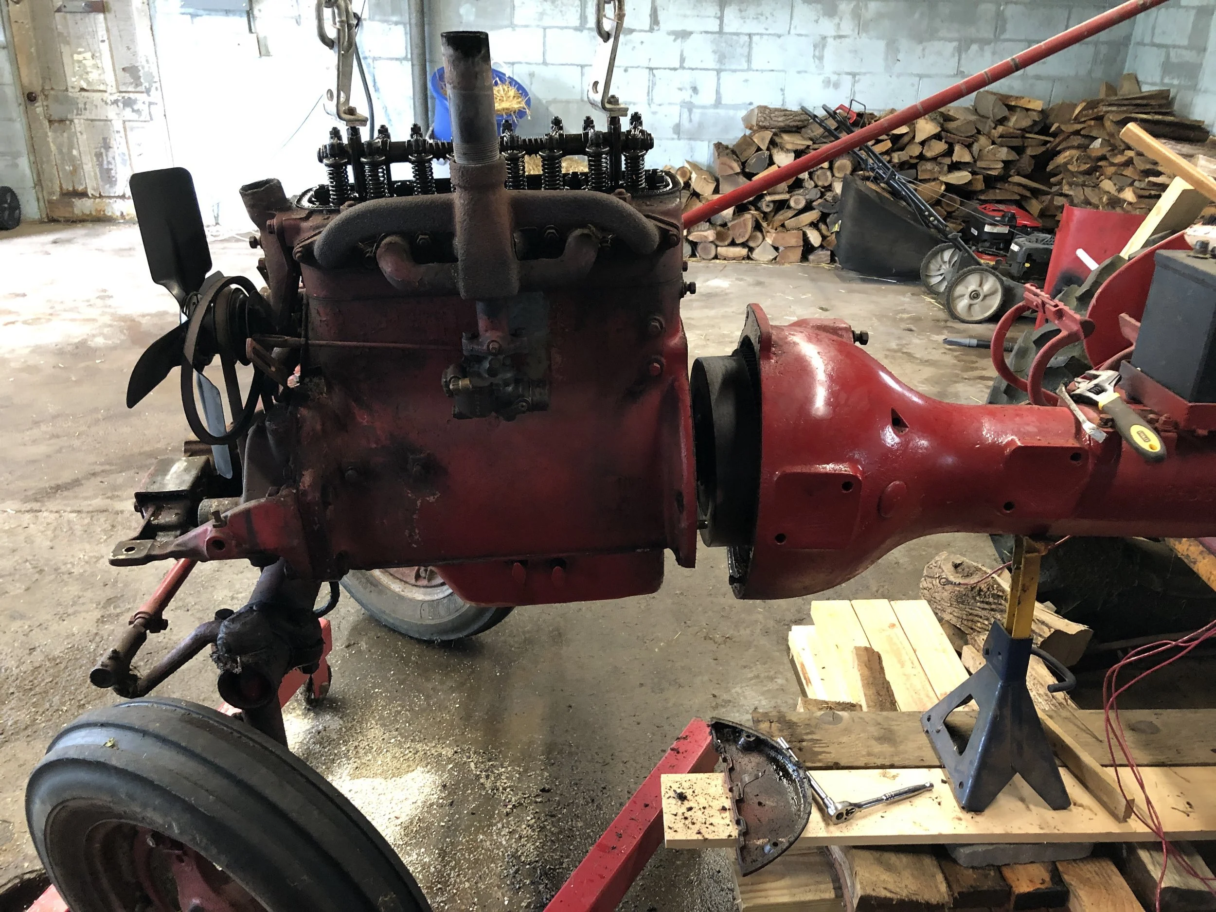 A floating engine