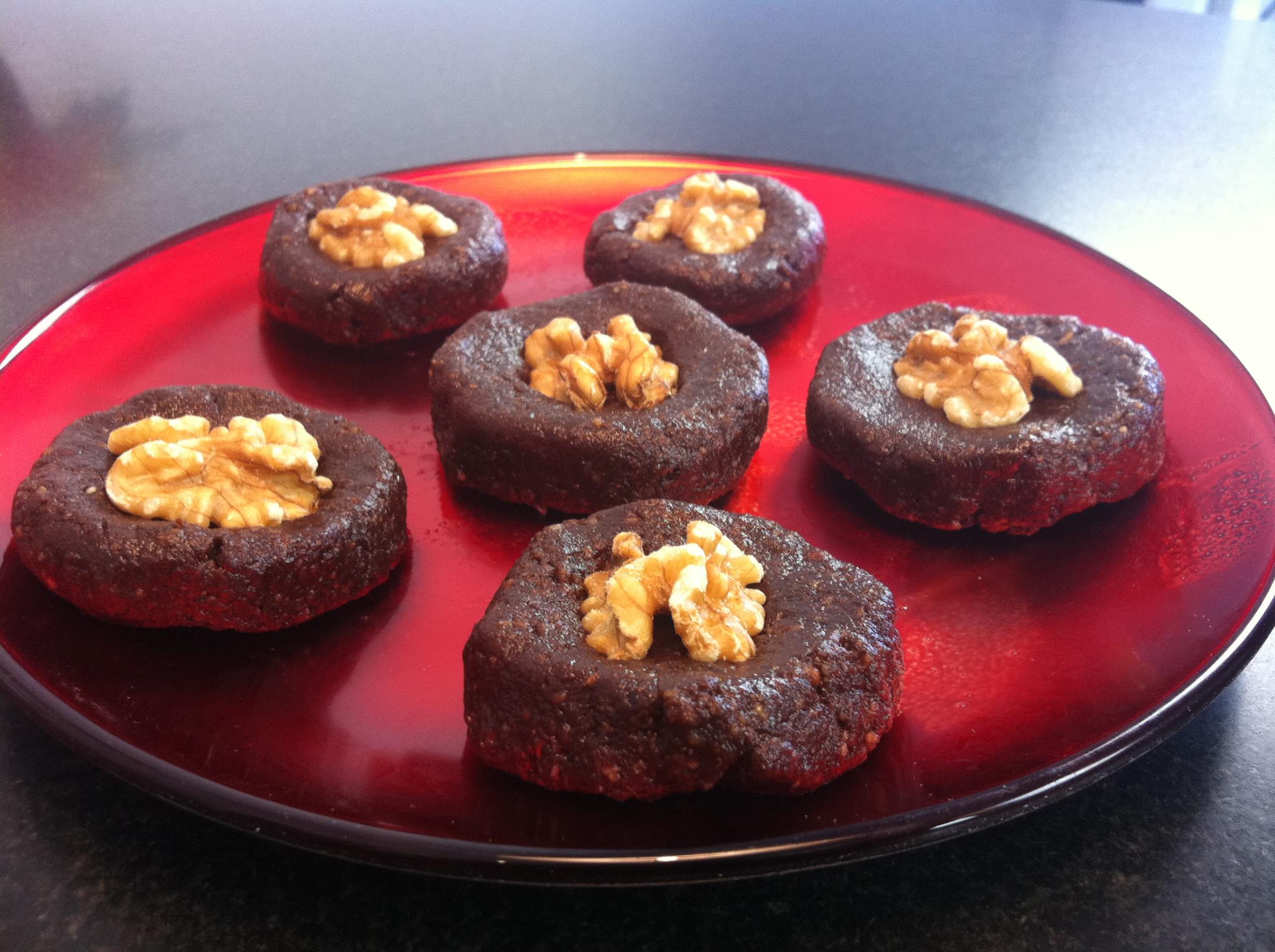 "Super yummy! Brownie LOVE* Bites. See our recipe video on Organic Avenue TV."