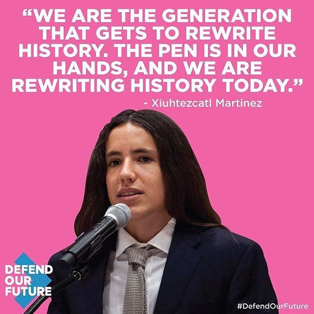 The next generation is full of change makers. The future is bright. #knowtomorrow  #Repost @defendourfuture
・・・
We hear you loud and clear 🙌 #DefendOurFuture #Environment #ClimateChange #ClimateJustice