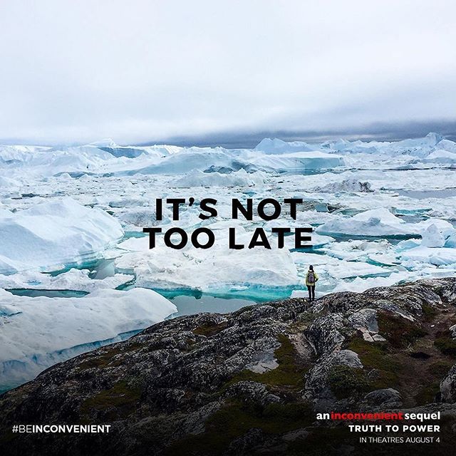 Coming soon to a theater near you: a message of #climatehope. #BeInconvenient #knowtomorrow  #Repost @aninconvenienttruth
・・・
We have the opportunity to make a difference. #BeInconvenient