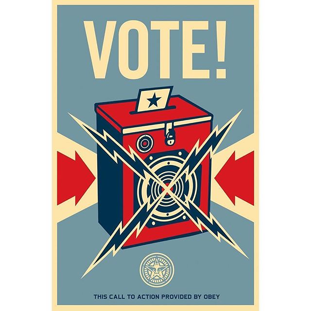 #nationalvoterregistrationday  #Repost @obeygiant
・・・
Happy #NationalVoterRegistrationDay! On November 7, we have the chance to elect state and local leaders who will fight for our communities. Take two minutes and register to vote at www.rockthevote