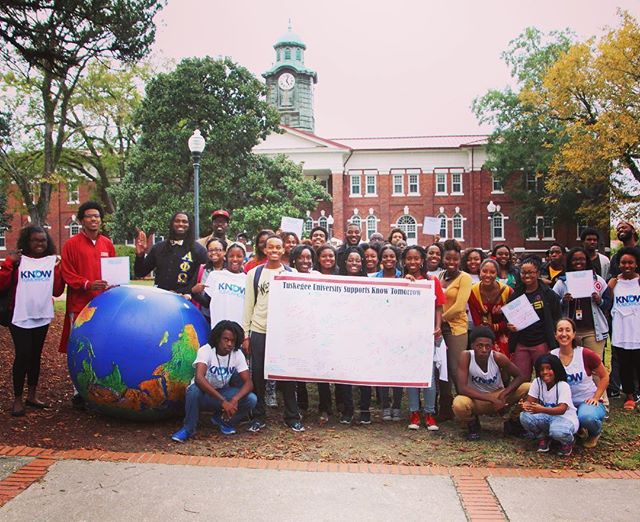 #tbt to Oct 2015 / #knowtomorrow @tuskegeeuniversity #changeclimatechange #climatehope #ecoactivism