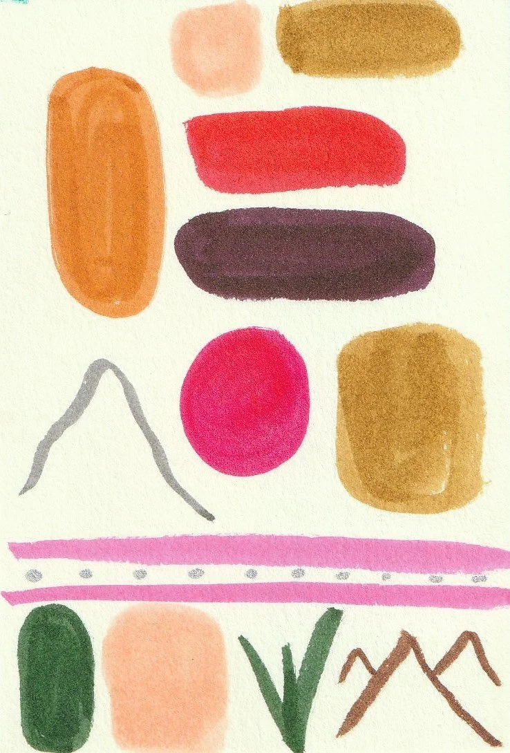 Desert inspired illustrations