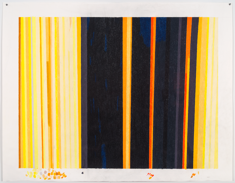 Mapping Saturn's rings, yellow and orange, 2014