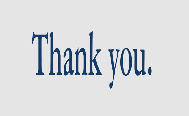 Thank you for your Partnership!