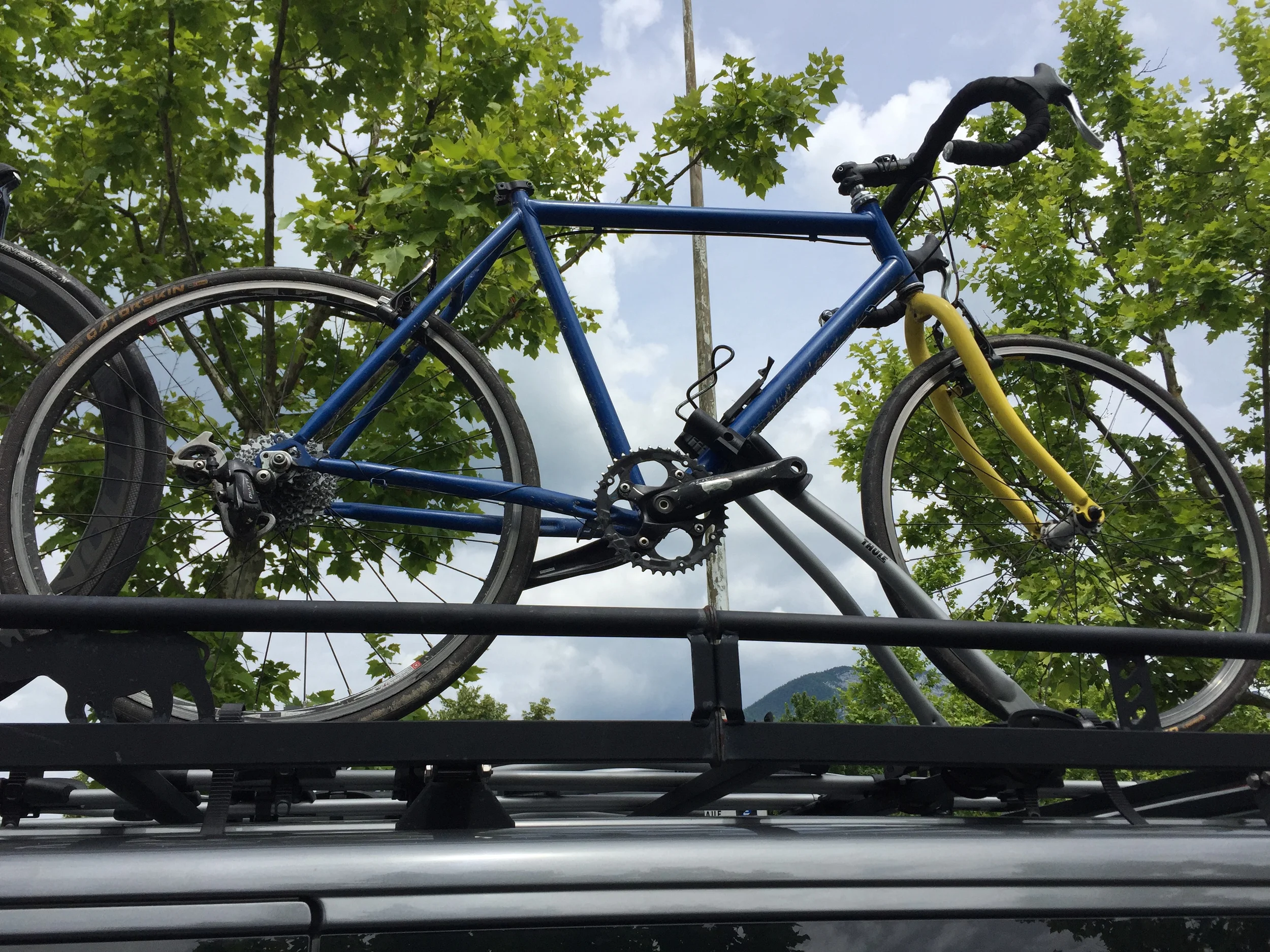 The Gate, how did he get this thing over the mountains, even the van struggled to carry it!