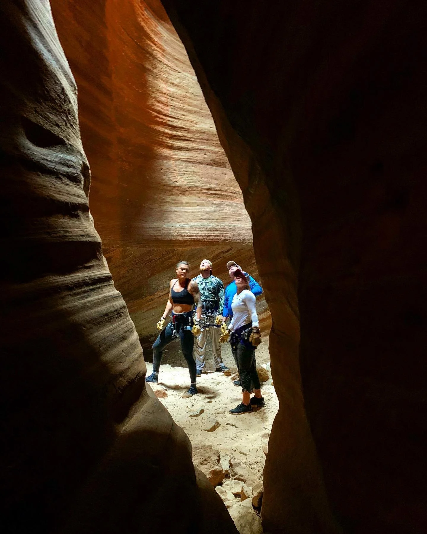 Slot canyon.