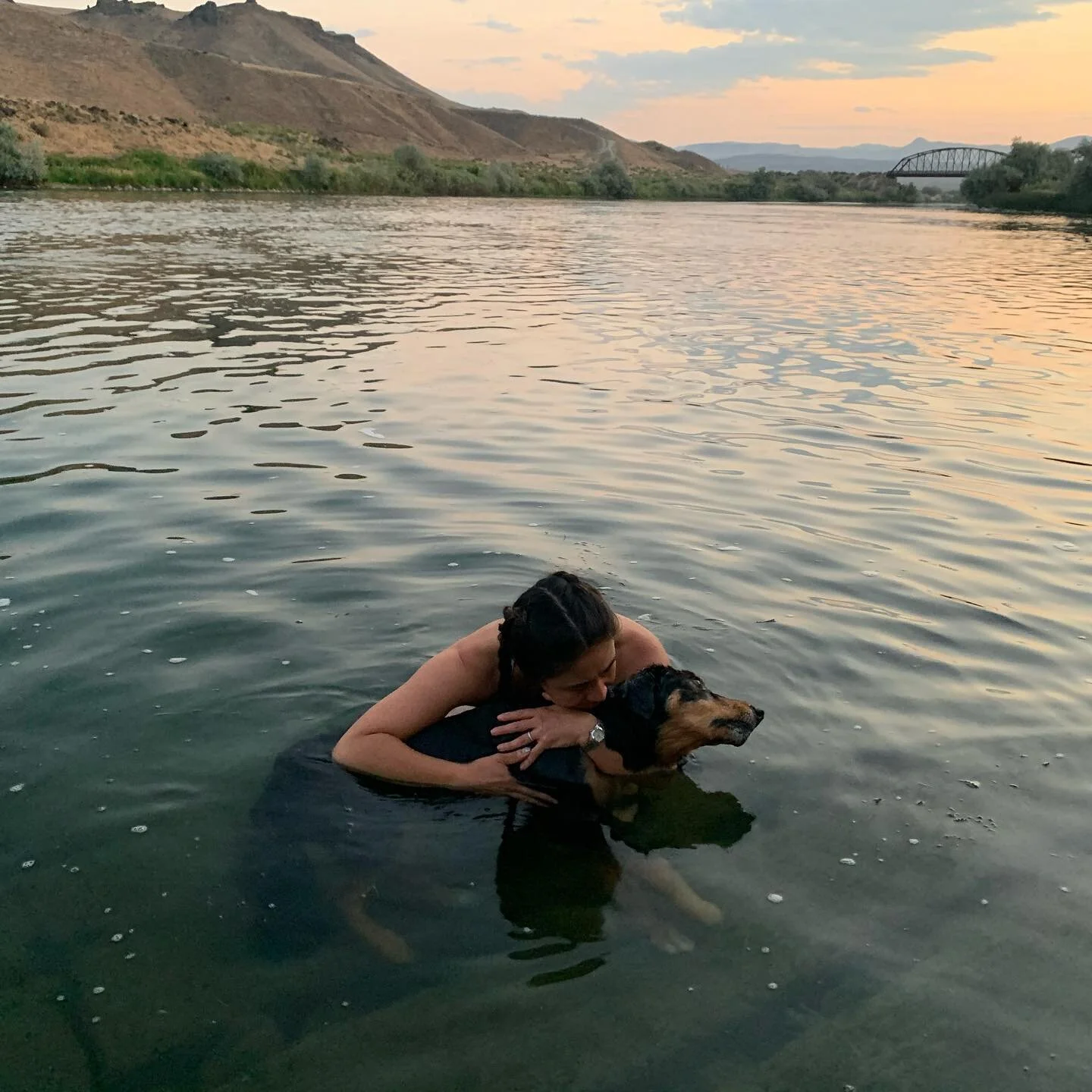 In the midst of happy news, a great sorrow: We are preparing to say goodbye to Riba, our dog and love of 16 years. She came to us from the Humane Society with the name of Reba. We learned &ldquo;Riba&rdquo; means &ldquo;fish&rdquo; in several languag