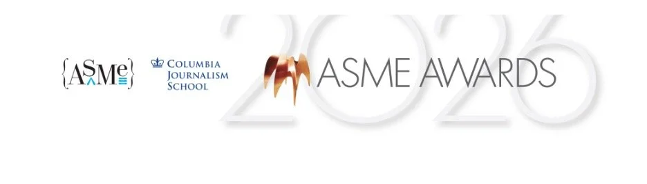 First ASME Award Nomination