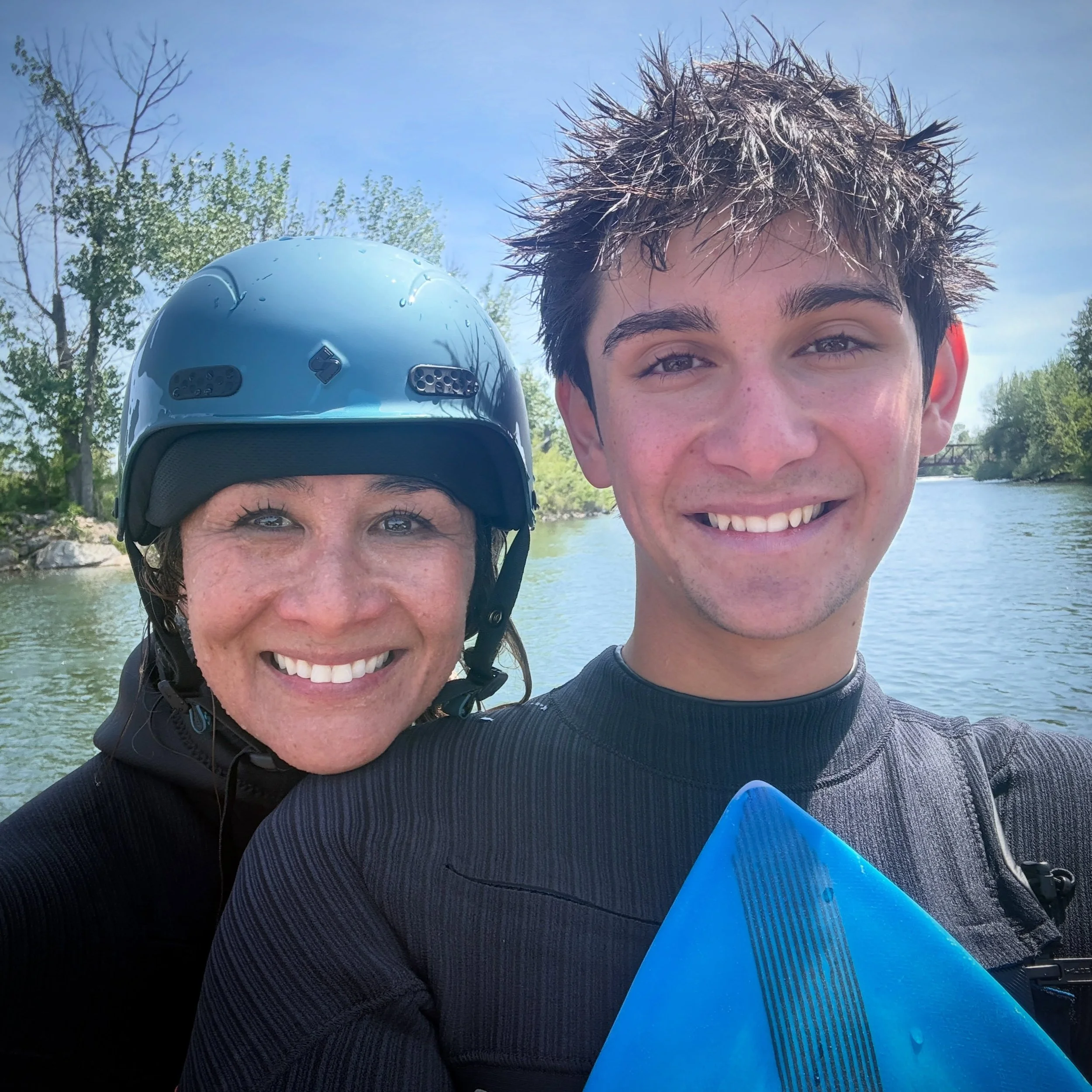 Bittersweet&hellip; first Mother&rsquo;s Day without mom. But my boys made a huge effort to keep the sadness at bay. Which turned it into the best day I&rsquo;ve had in a long, long while. Wish I could call mom and tell her about it. 
.
Austin (blue 