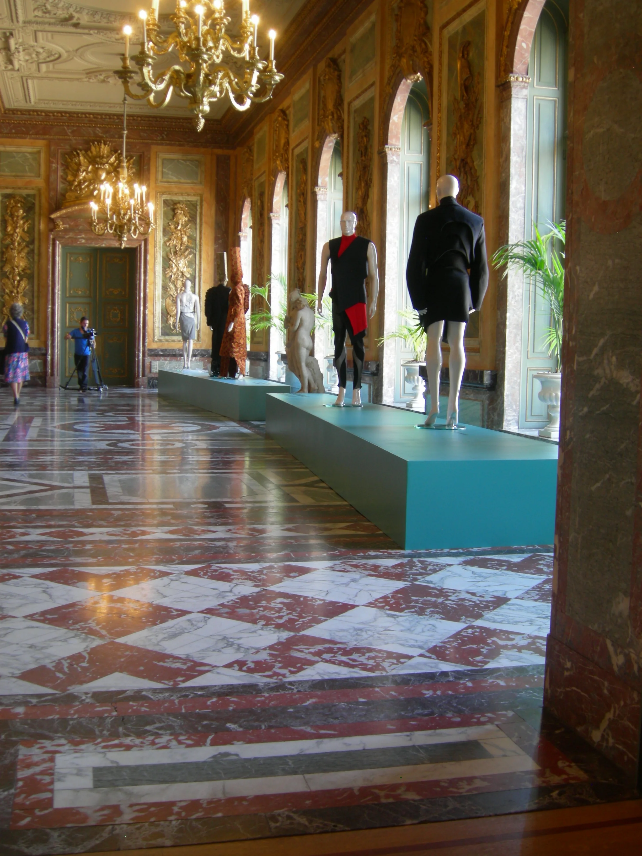 Modetentoonstelling in het Egmontpaleis te Brussel 2013