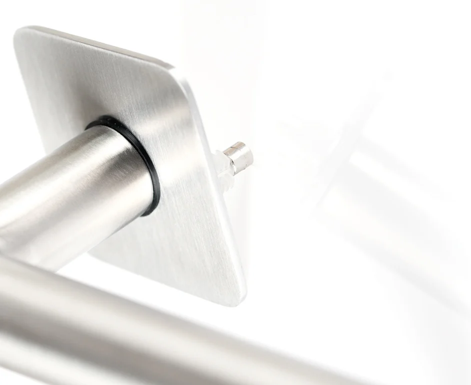 Stainless steel architectural hardware