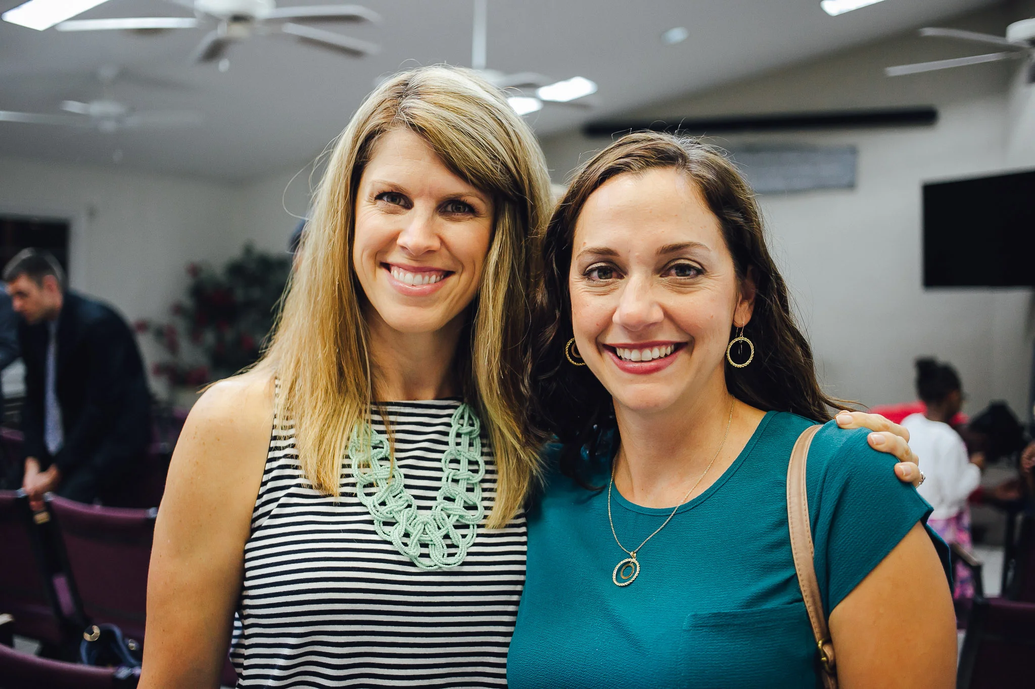 Jenn and another sister from the LDC
